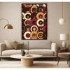 Vibrant Art in a Home Setting